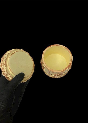 Vintage büyük boy atlıkarınca takı kutusu - Görsel 2