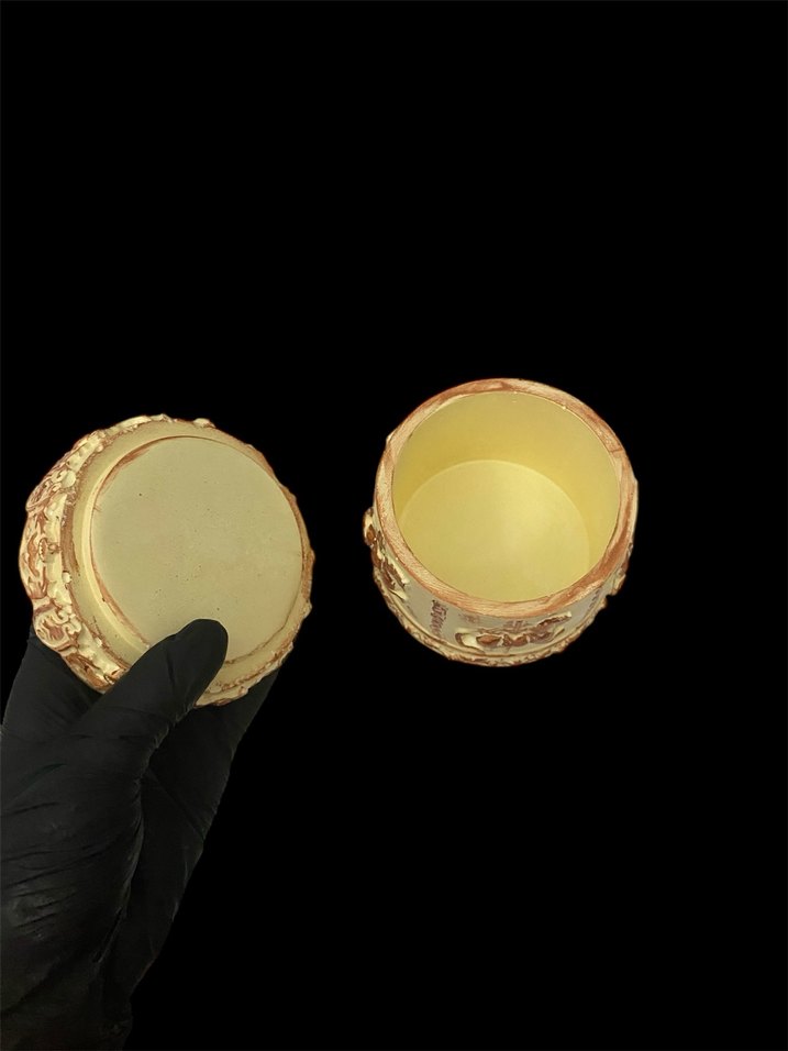 Vintage büyük boy atlıkarınca takı kutusu - Görsel 2