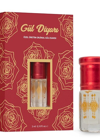 Gül Diyarı Özel Üretim Orijinal Gül Esansı 3 ml