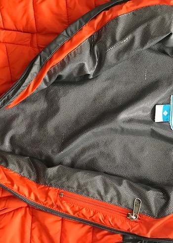 Columbia omniheat Gri Turuncu Kapüşonlu Erkek Çocuk Mont - Görsel 3