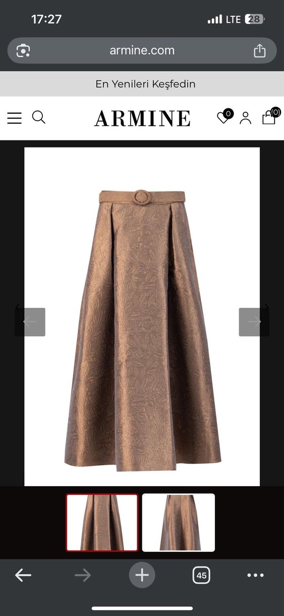 Uzun Kadın etek - Görsel 3