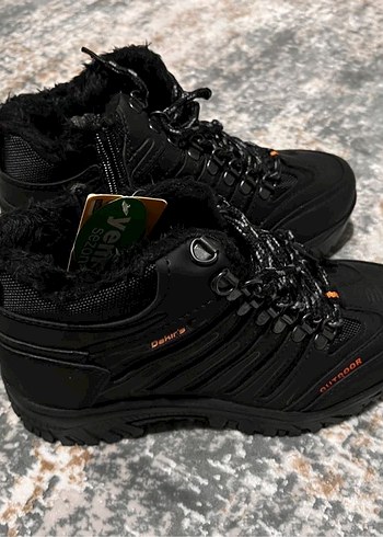 Erkek Siyah Kaymaz Outdoor Bot - Görsel 3