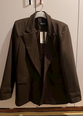 Kahverengi Kadın Blazer Ceket - Görsel 2