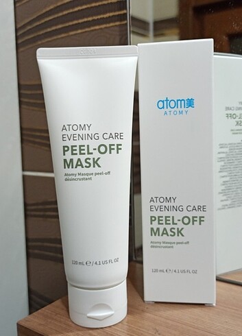 Atomy evening care soyulabilir maske 