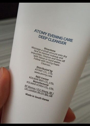 Diğer Atomy deep cleanser 