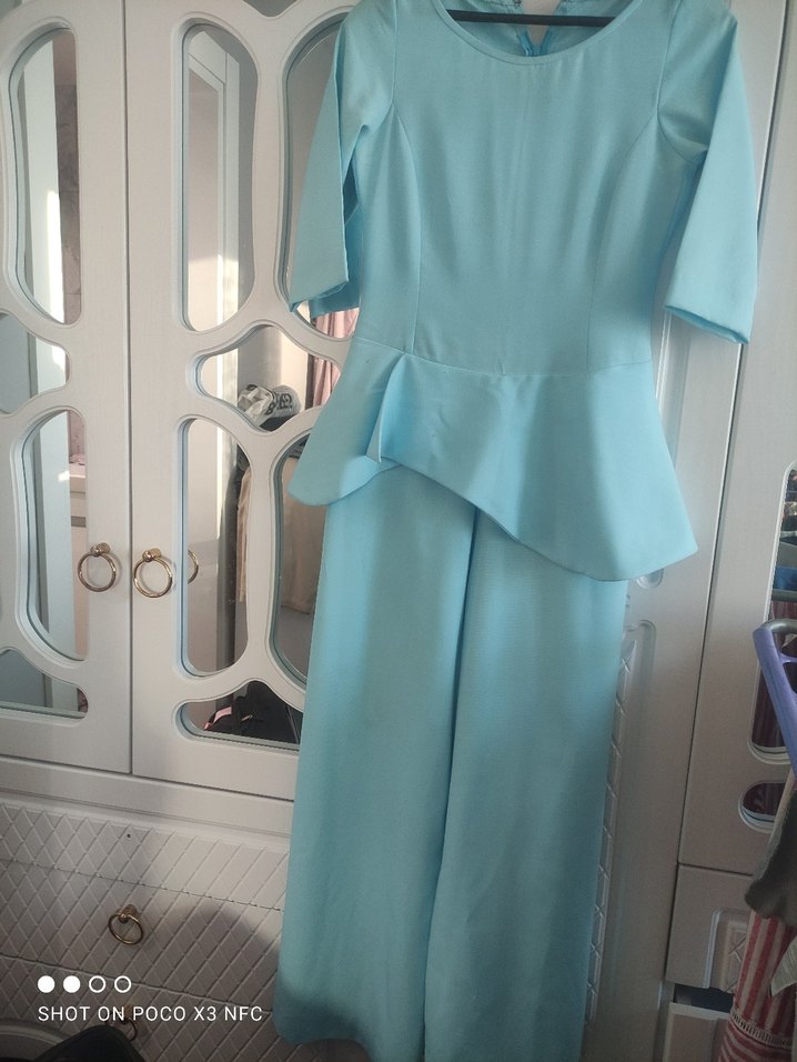 mavi drapeli  tulum - Görsel 2