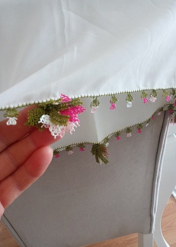 iğne oyalı namazlık hiç kullanılmadı - Görsel 3