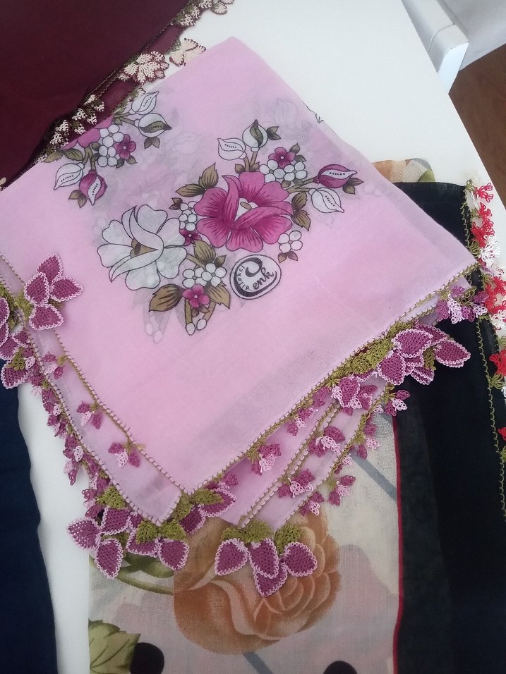 iğne oyalı yazma hiç kullanılmadı - Görsel 3