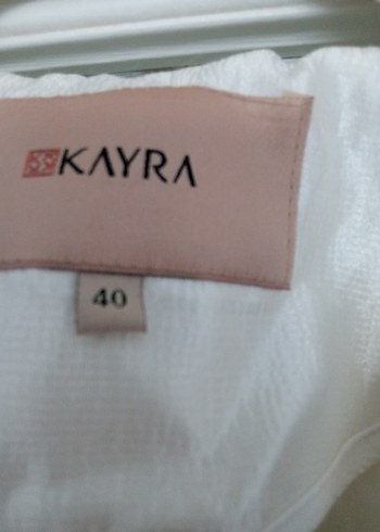 Kayra Düğmeli Midi Beyaz Kadın Yağmurluk