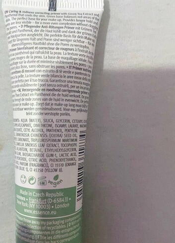 Essence kızarıklık giderici yeşil makyaj bazı - Görsel 2