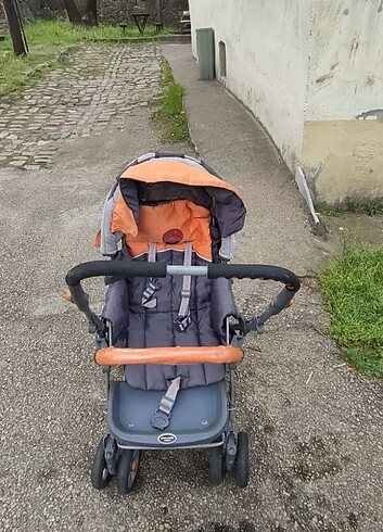 9- 36 kg Beden turuncu Renk Pierre Cardin Bebek Arabası 