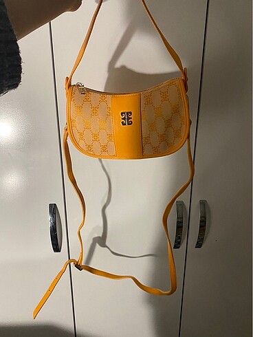 Pierre Cardin orijinal kadın çanta turuncu