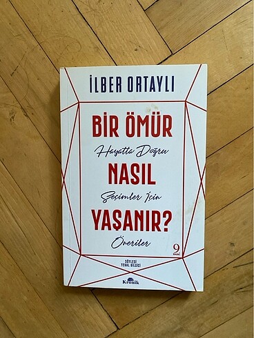Bir ömür nasıl yaşanır ilber ortaylı