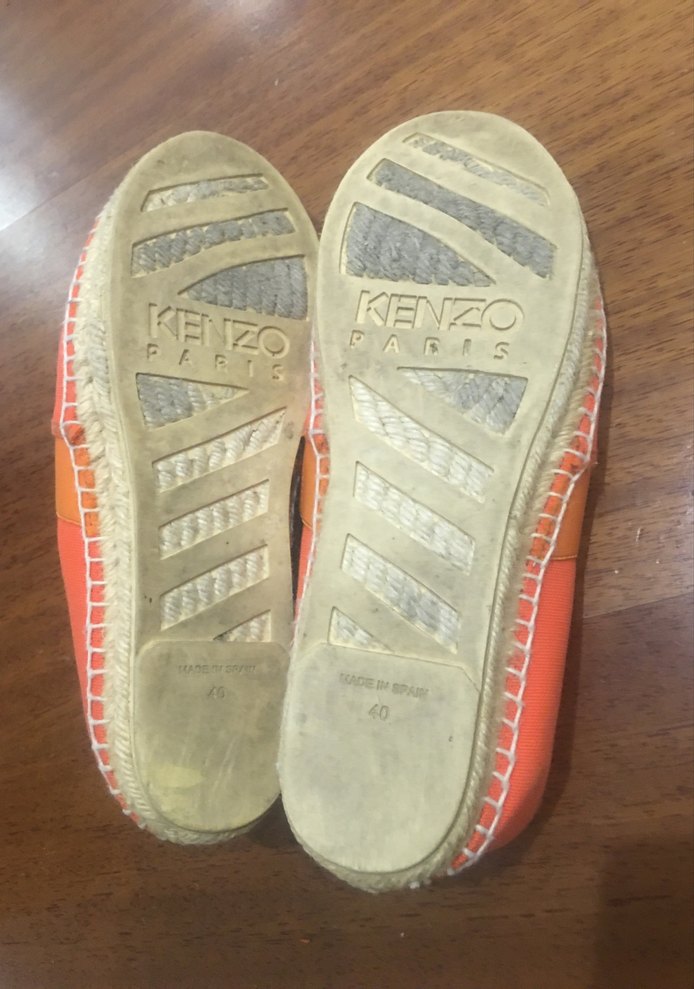 Nakışlı Turuncu Kadın Espadril - Görsel 4