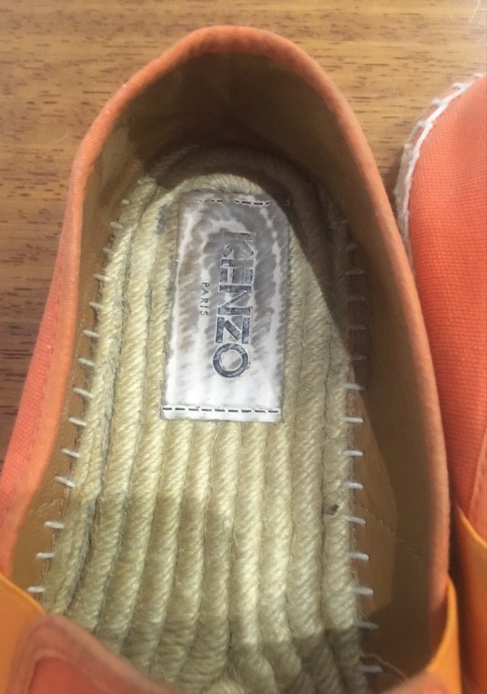 Nakışlı Turuncu Kadın Espadril - Görsel 3