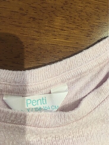 12-13 Yaş Beden pembe Renk Penti pijama