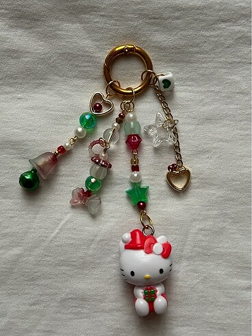 hello kitty christmas anahtarlık