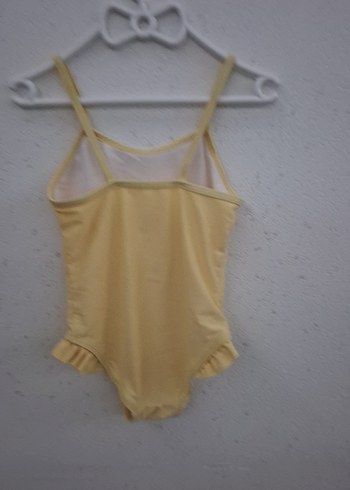 Sarı Bağcıklı Kız Çocuk Mayo - Görsel 2