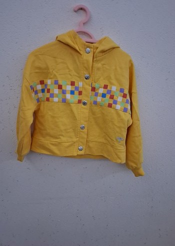 Sarı Kemerli Kız Çocuk Etek - Görsel 2