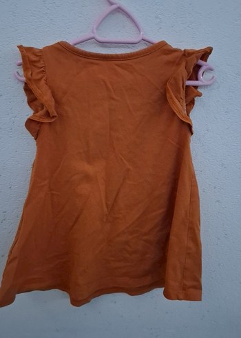 Kız Çocuk Nakışlı Kahverengi Bohem Elbise - Görsel 2