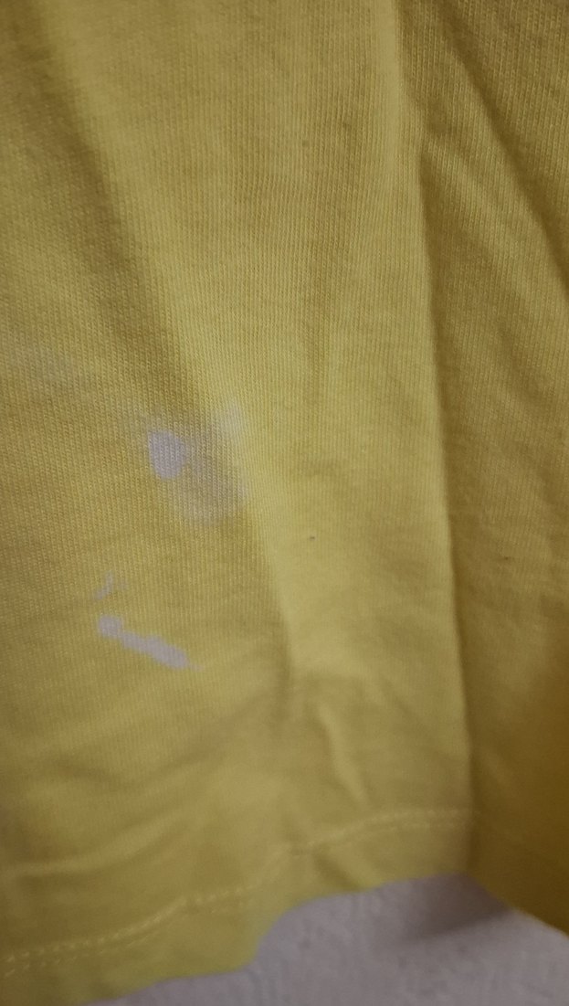 Sarı Kız Çocuk Kısa Kollu Baskılı Tişört - Görsel 2