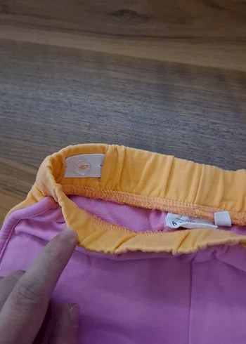 Mor Rahat Kesim Kız Şortu - Görsel 2