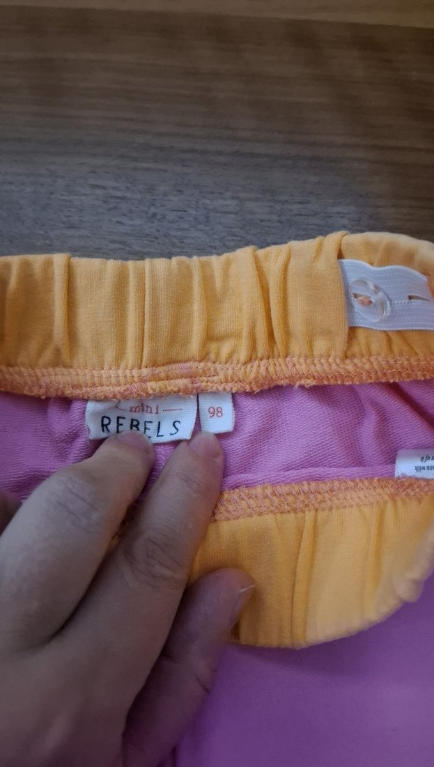 Mor Rahat Kesim Kız Şortu - Görsel 3