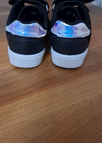 Siyah Erkek Çocuk Bağcıklı Spor Ayakkabı - Görsel 3