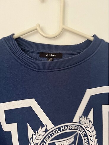 xs Beden Mavi sweat