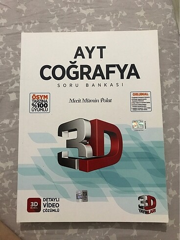 3D ayt coğrafya soru bankası