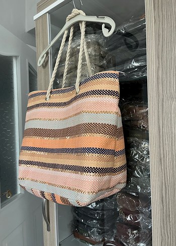 Örgü Dokulu Bohem Kadın Çanta - Görsel 2