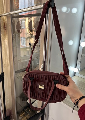 Siyah Kareli Fermuarlı Kadın Çanta - Görsel 6