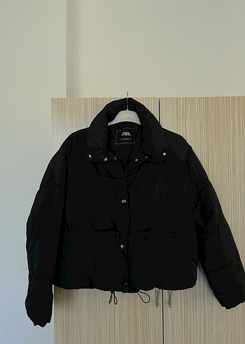 ZARA CROP ŞİŞME MONT