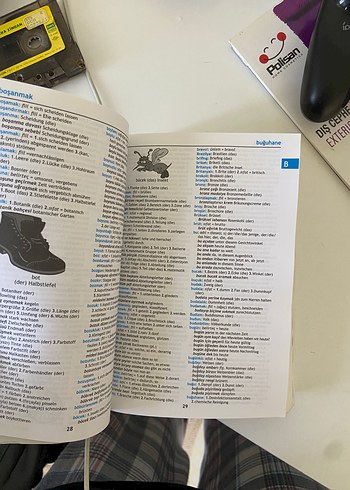 DaF Mavi Türkçe-Almanca Resimli Sözlük - Görsel 2