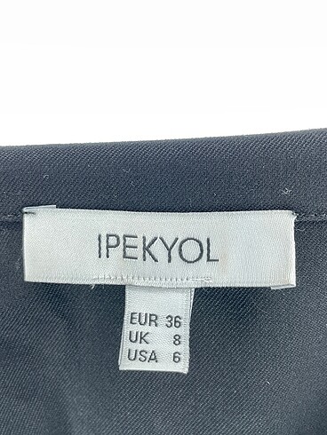 36 Beden siyah Renk ipekyol Kısa Elbise %70 İndirimli.