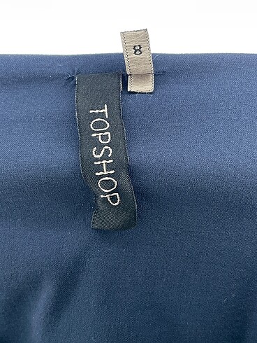 36 Beden lacivert Renk Topshop Kısa Elbise %70 İndirimli.