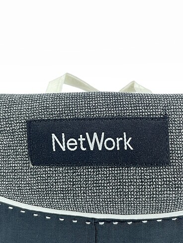 34 Beden gri Renk Network Blazer %70 İndirimli.