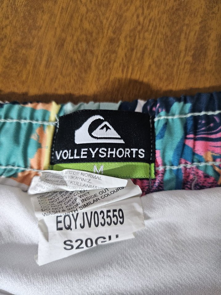 Erkek Çok Renkli Baskılı Mini Deniz Şortu Orjinal quicsilver - Görsel 2