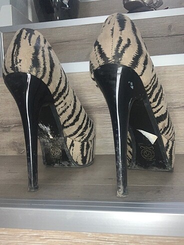 36 Beden camel Renk Platform topuklu ayakkabı
