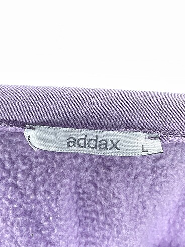 l Beden mor Renk Addax Sweatshirt %70 İndirimli.