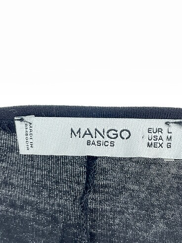l Beden siyah Renk Mango T-shirt %70 İndirimli.