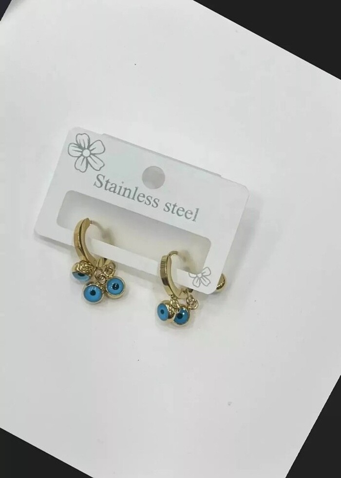 ÇELİK Küpeler  - Görsel 2