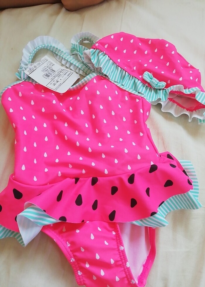 1 yaş kız mayosu  - Görsel 5