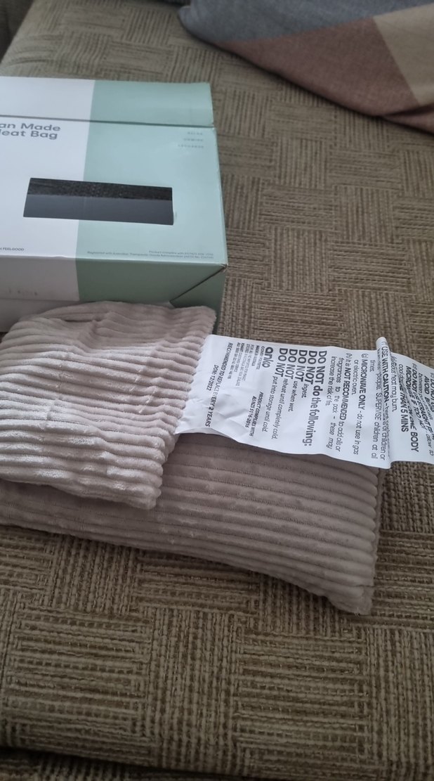 Avustralya Yapımı Buğday Isıtma Pedi - Görsel 2