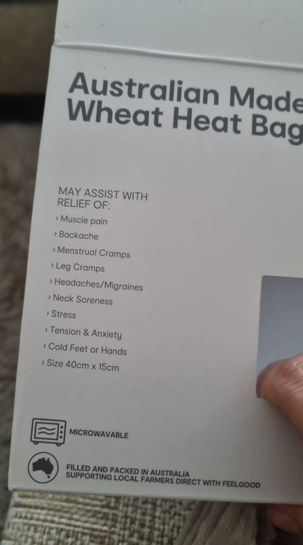 Avustralya Yapımı Buğday Isıtma Pedi - Görsel 5