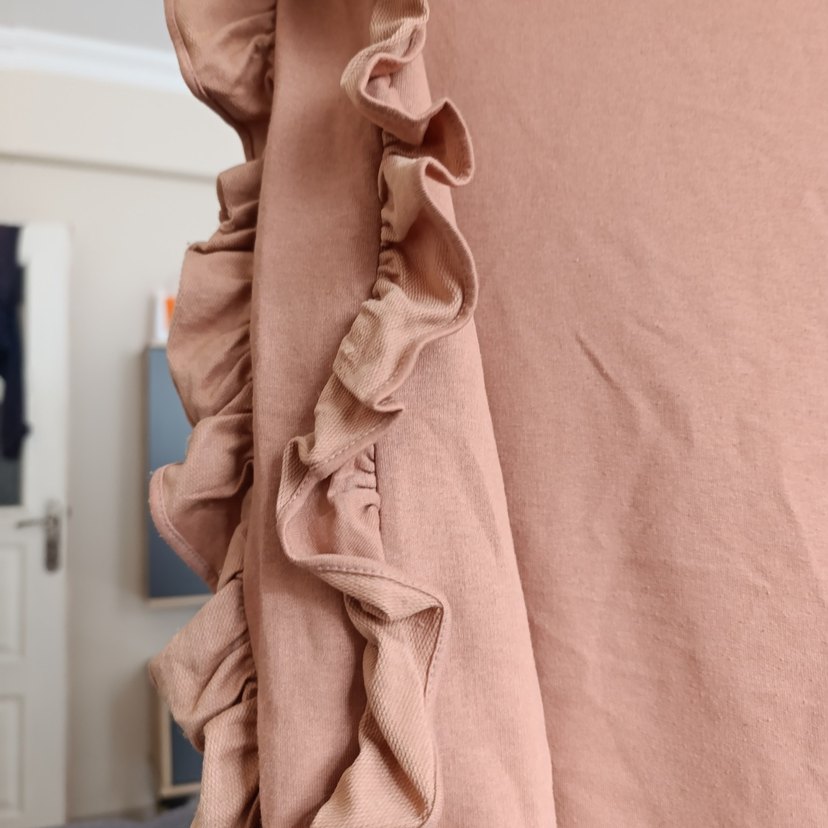 Bej Kadın Oversize Sweatshirt - Görsel 2