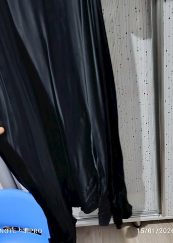 Kadın Gri Uzun Payetli Elbise - Görsel 4