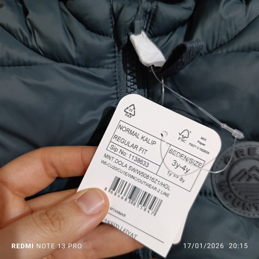 LCW Kids Kapüşonlu Erkek Çocuk Şişme Mont - Görsel 2