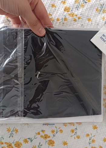 Siyah ince askı çıtçıtlı body - Görsel 2