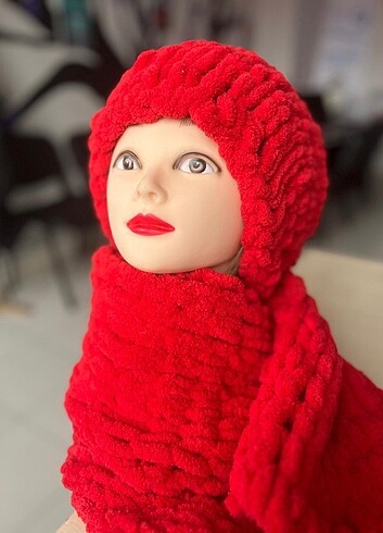 Puffy atkı ve bere
